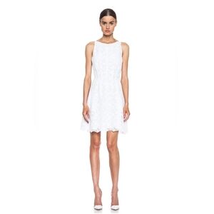 Nina Ricci Lace Crochet Knit Dress Size 2 Nwt